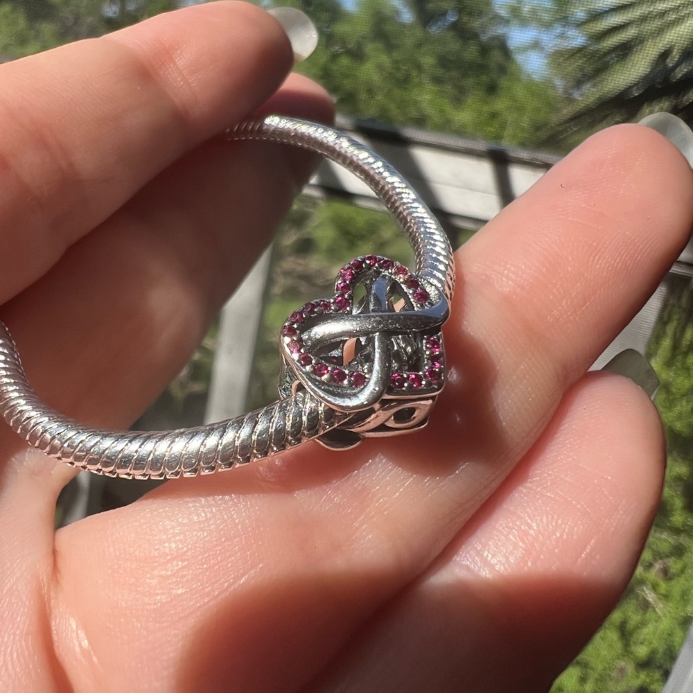 Heart Infinity Charm - Picture 9 of 11